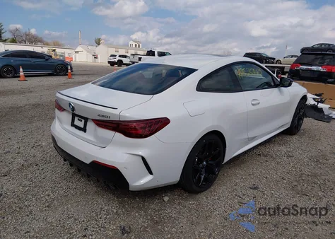 2025 BMW 430I xDrive z USA, uszkodzony, nr VIN WBA63DA0XSCT82544